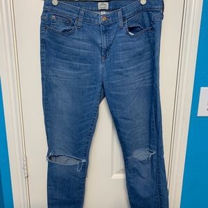 j crew toothpick jean